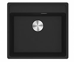 FRANKE MARIS BOWL MRG 610-52 TL (56x51cm) BLACK MATT - ΝΕΡΟΧΥΤΗΣ ΓΡΑΝΙΤΕΝΙΟΣ