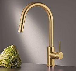 EURORAMA ΜΕ ΝΤΟΥΣ 702600-211 ΑΝΟΞΕΙΔΩΤΗ ΜΠΑΤΑΡΙΑ ΚΟΥΖΙΝΑΣ GOLD BRUSHED PVD (INOX 100%))