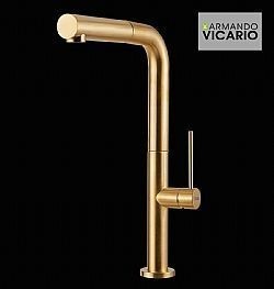 ARMANDO VICARIO TOZO 48580-201 - ΜΠΑΤΑΡΙΑ ΚΟΥΖΙΝΑΣ ΜΕ ΝΤΟΥΣ GOLD BRUSHED