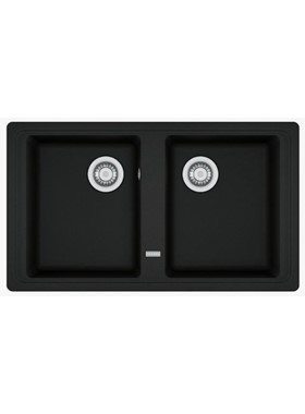 FRANKE BASIS BFG 620 (86x50cm) BLACK MAT - ΝΕΡΟΧΥΤΗΣ ΓΡΑΝΙΤΕΝΙΟΣ ΕΝΘΕΤΟΣ 3149000326 ΕΤΟΙΜΟΠΑΡΑΔΟΤΟΣ