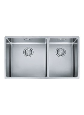 FRANKE SQUARE BXX 220-42-30 (78x45cm) - ΝΕΡΟΧΥΤΗΣ INOX ΥΠΟΚΑΘΗΜΕΝΟΣ 