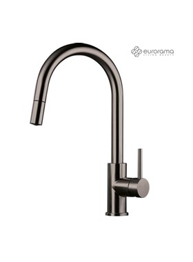 EURORAMA INOX ΜΕ ΝΤΟΥΣ 702600-411 BLACK BRUSHED PVD ΑΝΟΞΕΙΔΩΤΗ ΜΠΑΤΑΡΙΑ ΚΟΥΖΙΝΑΣ (INOX 100%))