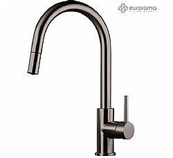 EURORAMA INOX ΜΕ ΝΤΟΥΣ 702600-411 BLACK BRUSHED PVD ΑΝΟΞΕΙΔΩΤΗ ΜΠΑΤΑΡΙΑ ΚΟΥΖΙΝΑΣ (INOX 100%))