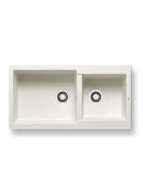 PYRAMIS PYRAGRANITE ALAZIA 96X50 1 3/4B SNOW - ΝΕΡΟΧΥΤΗΣ ΓΡΑΝΙΤΕΝΙΟΣ  