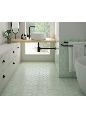 EQUIPE KROMATIKA MINT 11.6X10.1cm - ΕΞΑΓΩΝΑ ΜΑΤ ΠΛΑΚΑΚΙΑ ΣΕ ΑΠΟΧΡΩΣΗ ΜΕΝΤΑΣ 26468