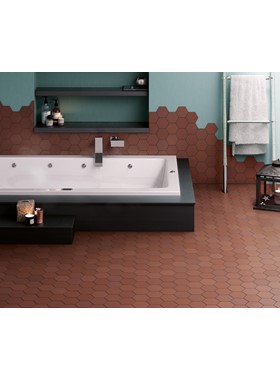 EQUIPE KROMATIKA CLAY 11.6X10.1cm - ΕΞΑΓΩΝΑ ΜΑΤ ΓΡΑΝΙΤΟΠΛΑΚΑΚΙΑ ΑΠΟΧΡΩΣΗΣ COTTO 26471