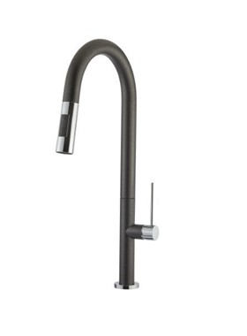 ARMANDO VICARIO TOZO 48780-1401 NERO - ΜΠΑΤΑΡΙΑ ΚΟΥΖΙΝΑΣ ΜΑΥΡΟ/ΧΡΩΜΕ ΜΕ ΝΤΟΥΣ