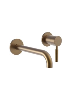 LA TORRE NEW TECH 12208-221 - ΜΠΑΤΑΡΙΑ ΝΙΠΤΗΡΟΣ ΕΝΤΟΙΧΙΣΜΕΝΗ 2 ΟΠΩΝ BRONZE BRUSHED