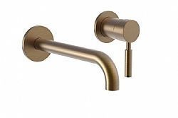 LA TORRE NEW TECH 12208-221 - ΜΠΑΤΑΡΙΑ ΝΙΠΤΗΡΟΣ ΕΝΤΟΙΧΙΣΜΕΝΗ 2 ΟΠΩΝ BRONZE BRUSHED