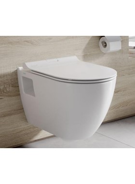 SEREL SMART RIMLESS SM2600SC (52cm) - ΛΕΚΑΝΗ ΚΡΕΜΑΣΤΗ ME SLIM SOFT ΚΑΘΙΣΜΑ