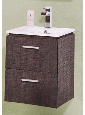 ΕΠΙΤΟΙΧΗ ΒΑΣΗ ΕΠΙΠΛΟΥ ΜΠΑΝΙΟΥ ΜΕ ΝΙΠΤΗΡΑ PB-628 42Χ42CM MDF ΣΕ ΑΠΟΧΡΩΣΕΙΣ ΞΥΛΟΥ