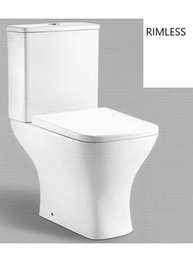 NV RIMLESS (61,6cm) - ΛΕΚΑΝΗ ΧΠ/ΟΑ ME ΚΑΘΙΣΜΑ SOFT CLOSE