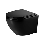 OPR RIMLESS ΜΑΥΡΟ ΜΑΤ (49cm) - ΛΕΚΑΝΗ ΚΡΕΜΑΣΤΗ ME SLIM SOFT ΚΑΘΙΣΜΑ