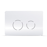 WISA CIRCLE F099-300 WHITE - ΠΛΑΚΕΤΑ ΛΕΥΚΗ ΓΥΑΛΙΣΤΕΡΗ  