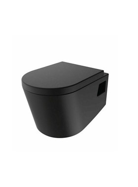 HUIDA SKAY - ΜΑΥΡΗ ΜΑΤ ΛΕΚΑΝΗ ΚΡΕΜΑΣΤΗ 54Χ36 ME ΚΑΘΙΣΜΑ SOFT 28-0427