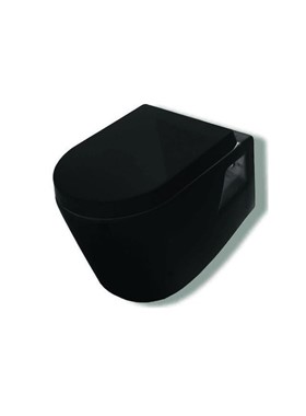 HUIDA SKAY - ΜΑΥΡΗ ΓΥΑΛΙΣΤΕΡΗ ΛΕΚΑΝΗ ΚΡΕΜΑΣΤΗ 54Χ36 ME ΚΑΘΙΣΜΑ SOFT 38-0427