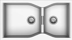 MACART PRESTIGE (90x50cm) ALPINA (ΛΕΥΚΟ) - ΝΕΡΟΧΥΤΗΣ ΓΡΑΝΙΤΕΝΙΟΣ ΕΝΘΕΤΟΣ