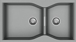 MACART PRESTIGE (90x50cm) CROMA (ΓΚΡΙ) - ΝΕΡΟΧΥΤΗΣ ΓΡΑΝΙΤΕΝΙΟΣ ΕΝΘΕΤΟΣ