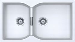 MACART CAMPUS N-175 (92x51,5cm) ALPINA (ΛΕΥΚΟ) - ΝΕΡΟΧΥΤΗΣ ΓΡΑΝΙΤΕΝΙΟΣ ΕΝΘΕΤΟΣ