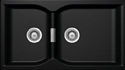 MACART CAMPUS N-175 (92x51,5cm) ONYX (ΜΑΥΡΟ) - ΝΕΡΟΧΥΤΗΣ ΓΡΑΝΙΤΕΝΙΟΣ ΕΝΘΕΤΟΣ