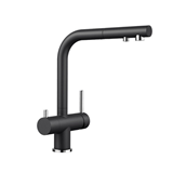 BLANCO FONTAS-S II 525200 ANTHRACITE - ΑΝΘΡΑΚΙ ΜΠΑΤΑΡΙΑ ΚΟΥΖΙΝΑΣ ΜΕ ΝΤΟΥΣ KAI ΕΞΟΔΟ ΦΙΛΤΡΟΥ