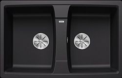 BLANCO LEXA 8 (78X50) BLACK - ΝΕΡΟΧΥΤΗΣ ΓΡΑΝΙΤΕΝΙΟΣ ΕΝΘΕΤΟΣ 525906