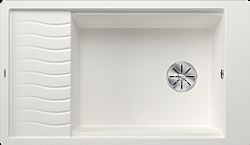 BLANCOELON XL 8 S (86X50) WHITE - ΝΕΡΟΧΥΤΗΣ ΓΡΑΝΙΤΕΝΙΟΣ ΕΝΘΕΤΟΣ ΜΕ ΠΛΕΓΜΑ ΑΠΟΣΤΡΑΓΓΙΣΗΣ