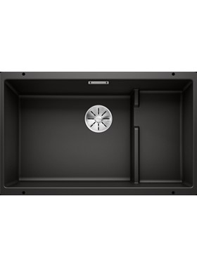 BLANCO SUBLINE 700-U LEVEL (73X46) BLACK - ΝΕΡΟΧΥΤΗΣ ΓΡΑΝΙΤΕΝΙΟΣ ΥΠΟΚΑΘΗΜΕΝΟΣ