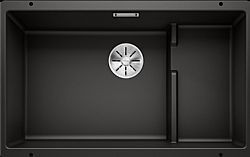 BLANCO SUBLINE 700-U LEVEL (73X46) BLACK - ΝΕΡΟΧΥΤΗΣ ΓΡΑΝΙΤΕΝΙΟΣ ΥΠΟΚΑΘΗΜΕΝΟΣ