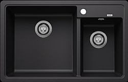 BLANCO LEGRA 8 (78x50cm) BLACK - ΝΕΡΟΧΥΤΗΣ ΓΡΑΝΙΤΕΝΙΟΣ ΕΝΘΕΤΟΣ 526223