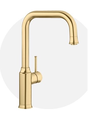 BLANCO LIVIA-S SATIN GOLD - ΜΠΑΤΑΡΙΑ ΚΟΥΖΙΝΑΣ ΜΕ ΝΤΟΥΣ GERMANY 526687