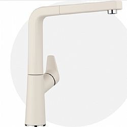 BLANCO AVONA-S SOFT WHITE 526929 - ΜΠΑΤΑΡΙΑ ΚΟΥΖΙΝΑΣ ΜΕ ΝΤΟΥΣ MADE IN GERMANY