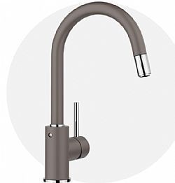 BLANCO MIDA-S VOLCANO GREY - ΜΠΑΤΑΡΙΑ ΚΟΥΖΙΝΑΣ ΜΕ ΝΤΟΥΣ MADE IN GERMANY 526967