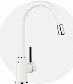 BLANCO MIDA-S WHITE - ΜΠΑΤΑΡΙΑ ΚΟΥΖΙΝΑΣ ΜΕ ΝΤΟΥΣ MADE IN GERMANY 521457