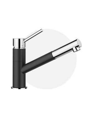 BLANCO KANO-S ANTHRACITE/CHROME - ΜΠΑΤΑΡΙΑ ΚΟΥΖΙΝΑΣ ΜΕ ΝΤΟΥΣ MADE IN GERMANY