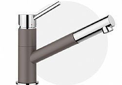 BLANCO KANO-S VOLCANO GREY/CHROME - ΜΠΑΤΑΡΙΑ ΚΟΥΖΙΝΑΣ ΜΕ ΝΤΟΥΣ MADE IN GERMANY