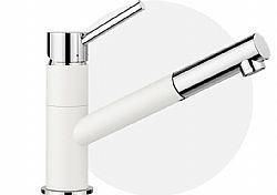 BLANCO KANO-S WHITE/CHROME - ΜΠΑΤΑΡΙΑ ΚΟΥΖΙΝΑΣ ΜΕ ΝΤΟΥΣ MADE IN GERMANY