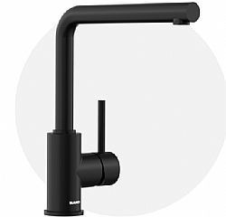 BLANCO MILA BLACK MATT - ΜΠΑΤΑΡΙΑ ΚΟΥΖΙΝΑΣ MADE IN GERMANY 526657