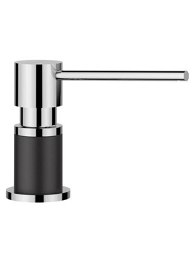 BLANCO LATO DISPENSER 526177 BLACK/CHROME