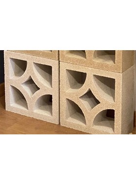 ΚΛΩΣΤΡΑ ΛΕΥΚΟ  - CLOSTRA BLANKY 30X30X12.5cm