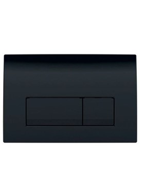 GEBERIT DELTA 51 115.119.DW.1 - ΜΑΥΡΗ ΓΥΑΛΙΣΤΕΡΗ ΠΛΑΚΕΤΑ ΚΑΖΑΝΑΚΙΟΥ