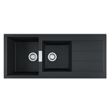 FRANKE TECTONITE SIRIUS 2.0 621 (116x50cm) CARBON BLACK - ΝΕΡΟΧΥΤΗΣ ΣΥΝΘΕΤΙΚΟΣ 3149000233