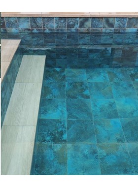 OCEAN RIVER GREEN 30x60cm - ΠΟΡΣΕΛΑΝΑΤΟ ΠΛΑΚΑΚΙ ΠΙΣΙΝΑΣ GRES ARAGON SPAIN