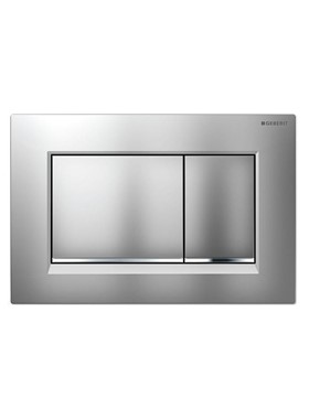 GEBERIT SIGMA 30 DUAL FLUSH 115.883.JQ.1 - ΜΑΤ ΠΛΑΚΕΤΑ ΜΕ ΓΥΑΛΙΣΤΕΡΗ ΛΕΠΤΟΜΕΡΕΙΑ