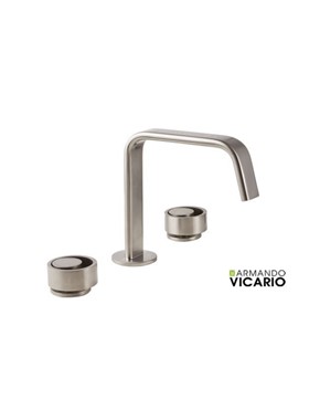 ARMANDO VICARIO HALO 515043-110 - ΜΠΑΤΑΡΙΑ ΝΙΠΤΗΡΟΣ 3 ΟΠΩΝ INOX FINISH