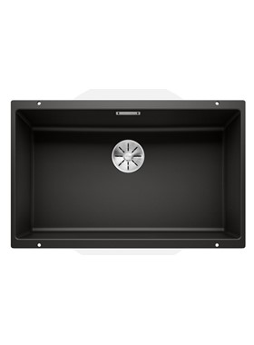 BLANCO SUBLINE 700-U (73X46) BLACK - ΜΑΥΡΟΣ ΝΕΡΟΧΥΤΗΣ ΥΠΟΚΑΘΗΜΕΝΟΣ 526001