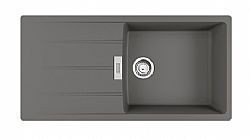 FRANKE CENTRO 611/211-100 (100x50) STONE GREY - ΝΕΡΟΧΥΤΗΣ ΓΡΑΝΙΤΕΝΙΟΣ ΕΝΘΕΤΟΣ 3149000145