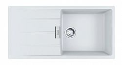 FRANKE CENTRO 611/211-100 (100x50) POLAR WHITE - ΝΕΡΟΧΥΤΗΣ ΓΡΑΝΙΤΕΝΙΟΣ ΕΝΘΕΤΟΣ 3149000144