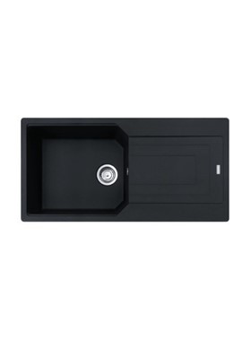 FRANKE UBG 611-100 (100x50) BLACK MAT - ΝΕΡΟΧΥΤΗΣ ΓΡΑΝΙΤΕΝΙΟΣ ΕΝΘΕΤΟΣ 3147101143