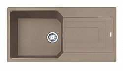 FRANKE UBG 611-100 (100x50) OYSTER - ΝΕΡΟΧΥΤΗΣ ΓΡΑΝΙΤΕΝΙΟΣ ΕΝΘΕΤΟΣ 3147101138